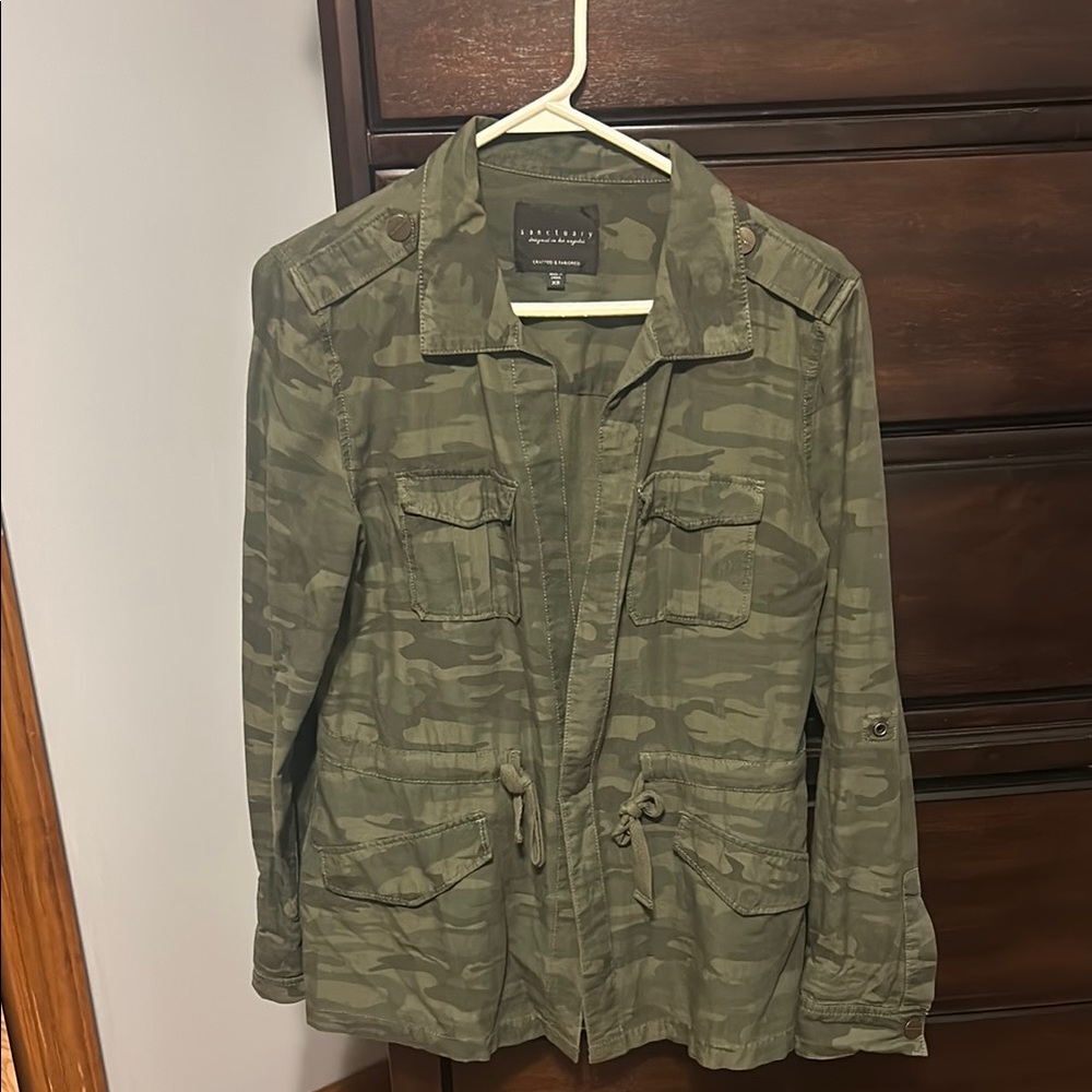 XS Sanctuary Camouflage Utility Jacket